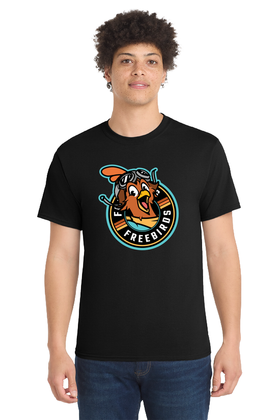 Yuba-Sutter Freebirds Willy Circle Logo T-Shirt