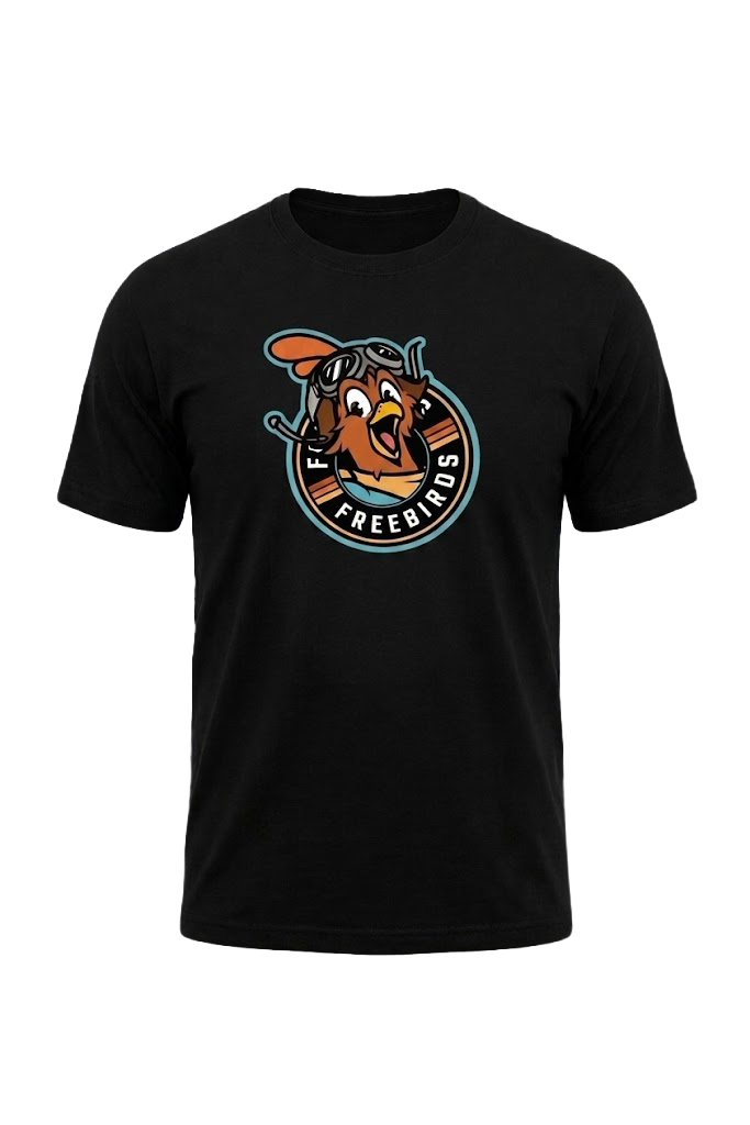 Yuba-Sutter Freebirds Willy Circle Logo T-Shirt